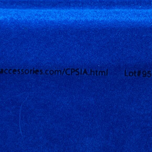 Eyeglass Case Hard Clam Shell Red Canvas Multicolor Splatters Velvet Interior - Picture 5 of 6